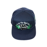 420 Leaf Embroidered Snapback Hat